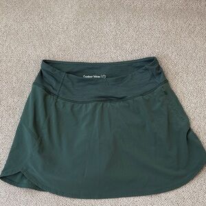 Outdoor Voices Dark Green Skirt